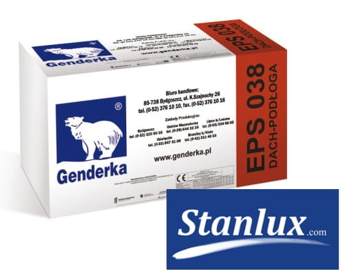 GENDERKA Styropian EPS 038 DACH-PODŁOGA