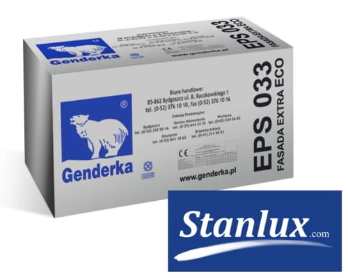 GENDERKA Styropian EPS 033 FASADA EXTRA ECO